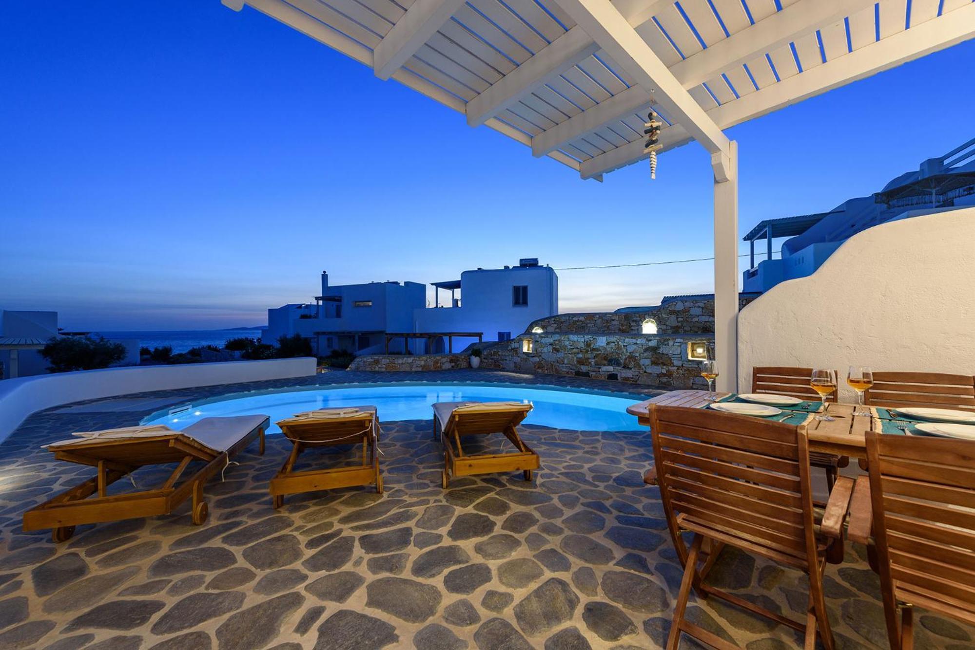 Helen Beach Front Luxury Villas Kastraki  Exterior photo