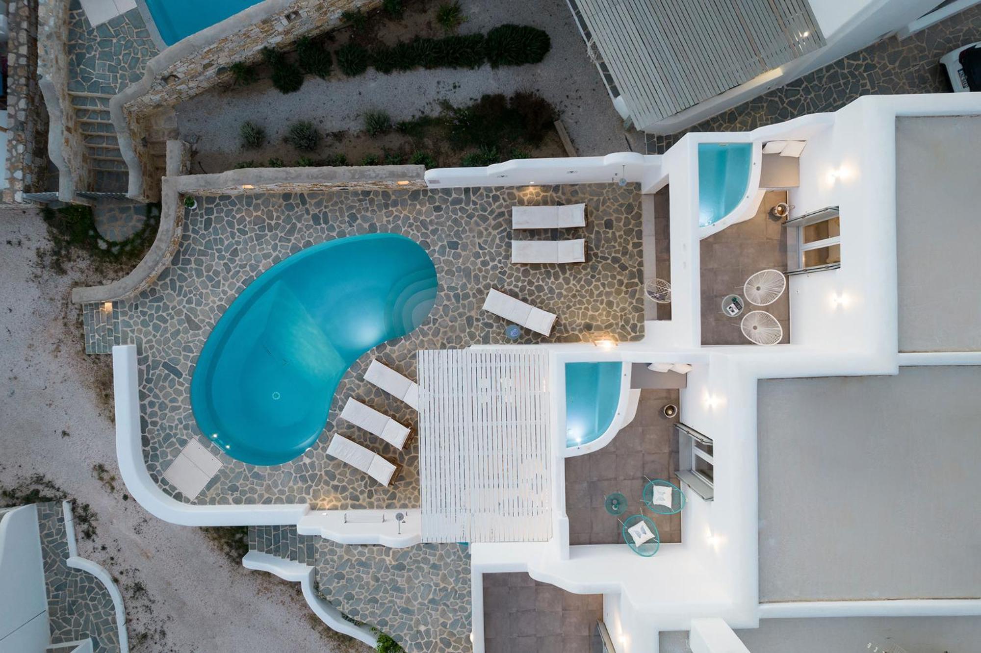 Helen Beach Front Luxury Villas Kastraki  Exterior photo