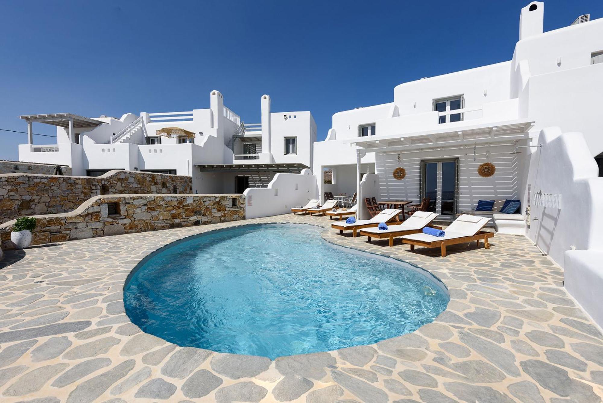Helen Beach Front Luxury Villas Kastraki  Exterior photo