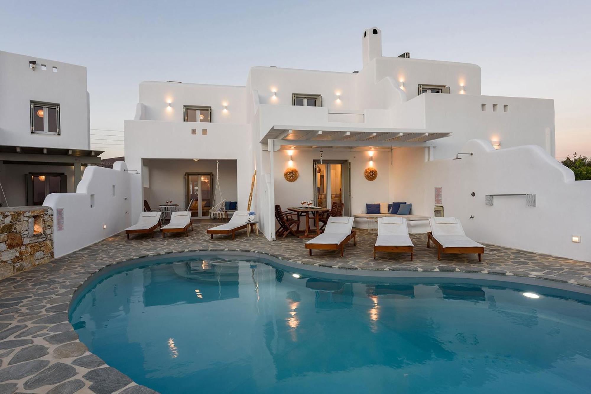 Helen Beach Front Luxury Villas Kastraki  Exterior photo